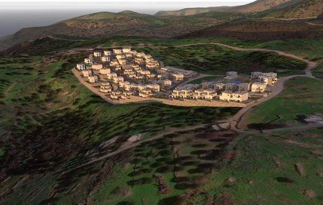 Kreta, Kounali: Moderne Villa mit 4 Zimmern, Pool und Meerblick zu verkaufen