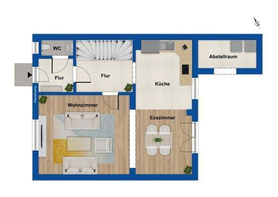 Grundriss Erdgeschoss