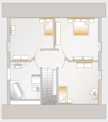 Grundriss Dachgeschoss