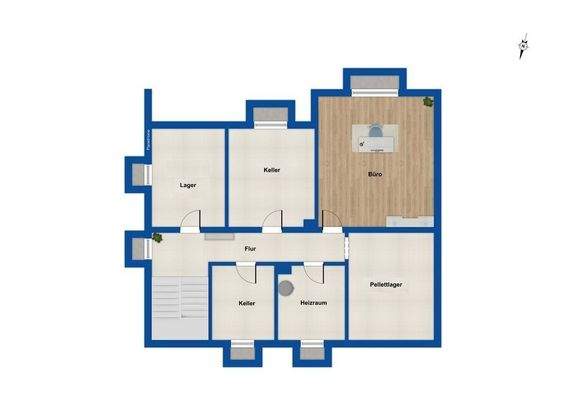 Grundriss Untergeschoss