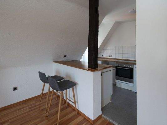 Küche mit Essmöglichkeit