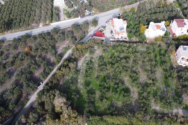 Kreta, Kalyves: Grundstück in Strandnähe mit herrlichem Meerblick zu verkaufen