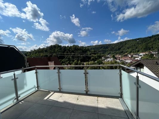 Balkon mit Aussicht