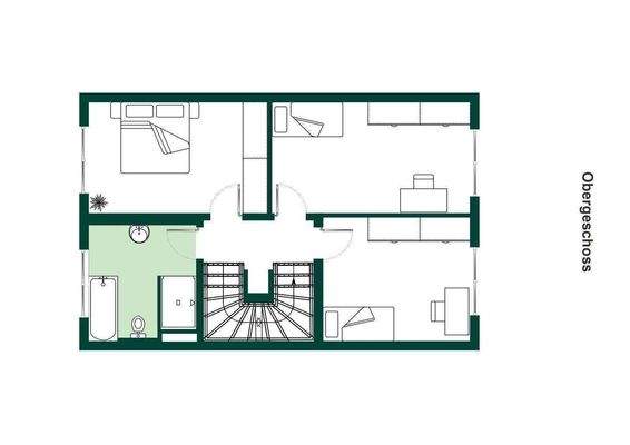 Grundriss Obergeschoss