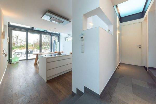 Blick aus dem Eingangsbereich 