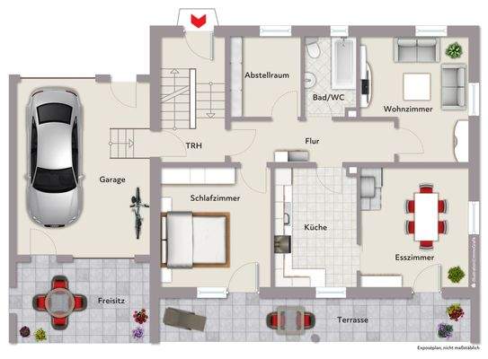 Grundriss Erdgeschoss