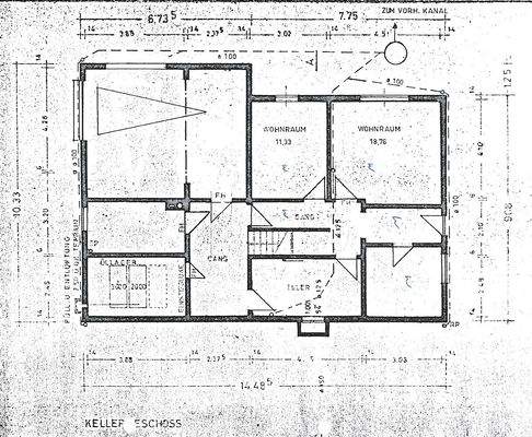 Grundriss Untergeschoss