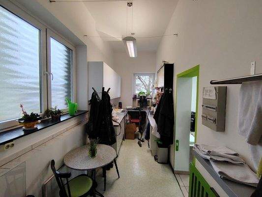 Blick in Küche / Lager