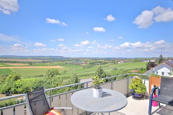 Ausblick Balkon