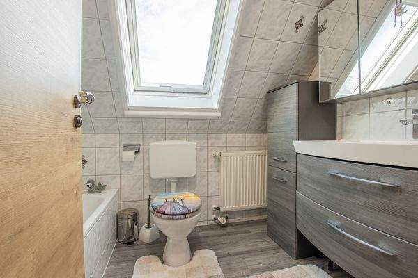 Badezimmer Dachgeschoss