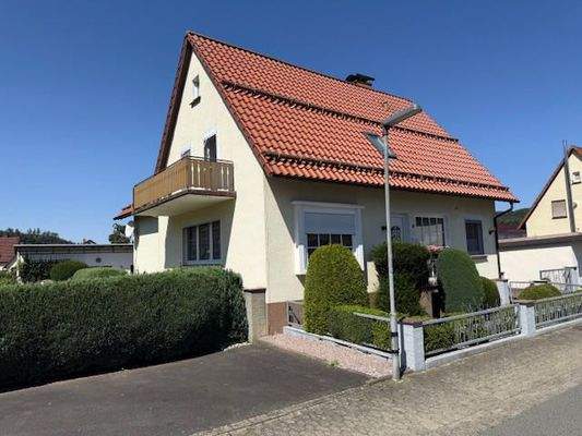 Ansicht von der Straße