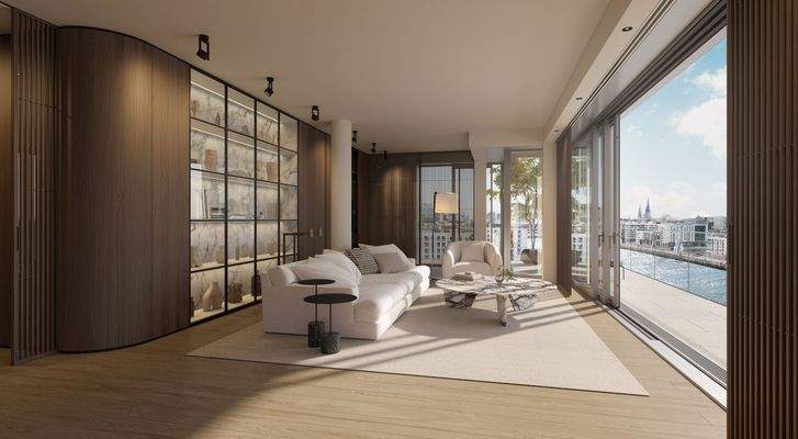 Wohnzimmer Visualisierung