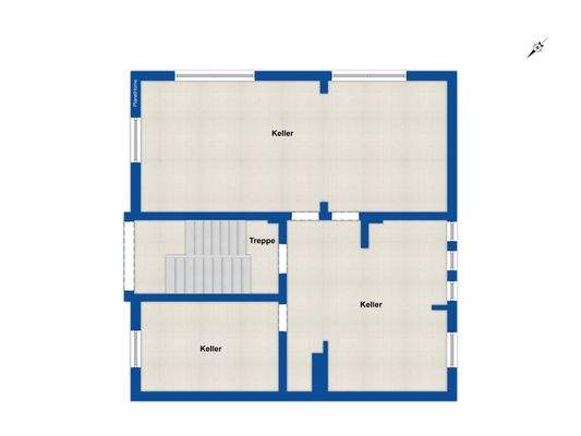 Grundriss Kellergeschoss