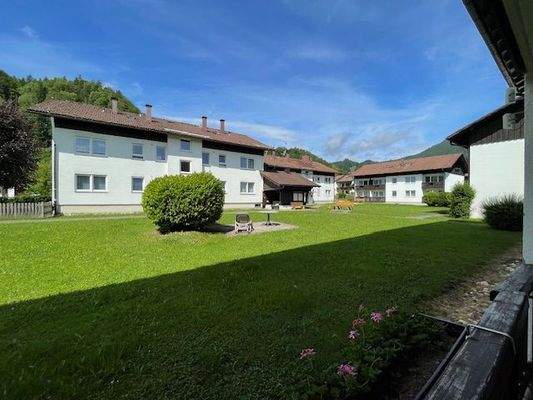 Ausblick in den Garten