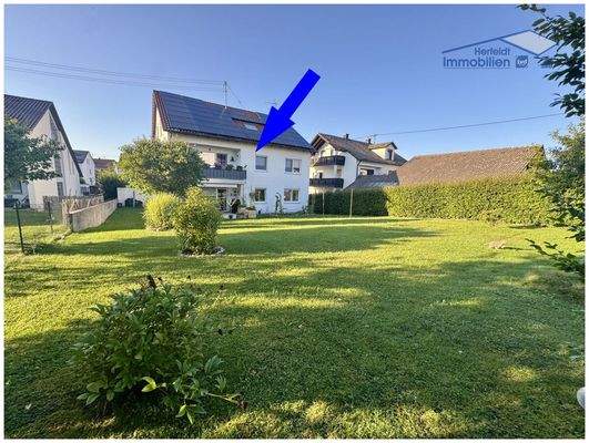 Weitläufiger Garten – eine grüne Oase zum Entspannen