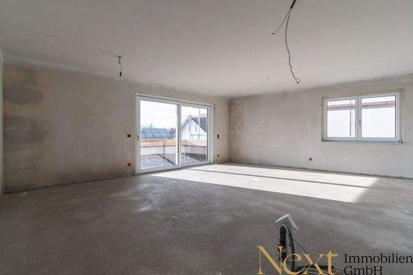 Rohbau - Wohn-/Essbereich