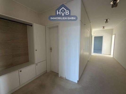 Flur zu den Schlafräumen