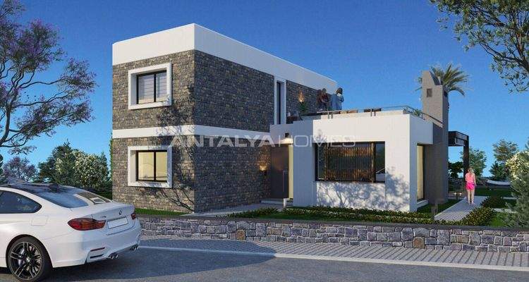 Sea View Villas Close to Sea in Bodrum Gumusluk