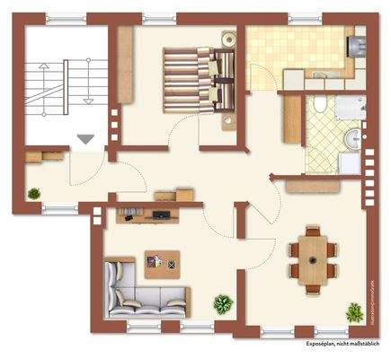 Grundriss Obergeschoss