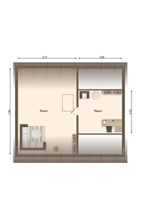 Grundriss DG