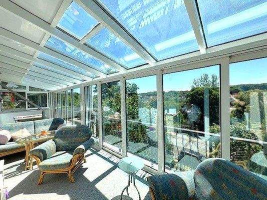 Herrlicher Weitblick- hier vom Wintergarten