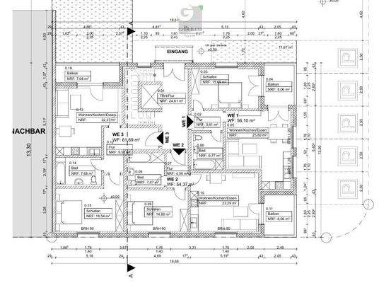 Grundriss, Erdgeschoss