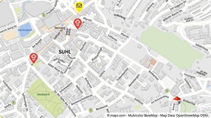 Geolyzer Kartenausschnitt