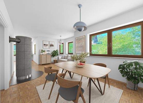 Einrichtungsbeispiel Essbereich