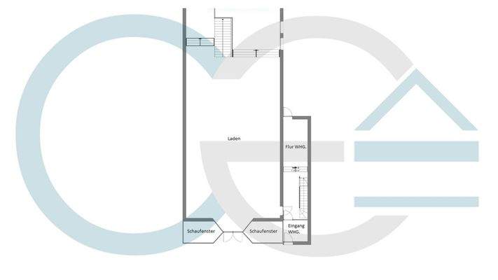 2D Grundriss - Laden Teil 1