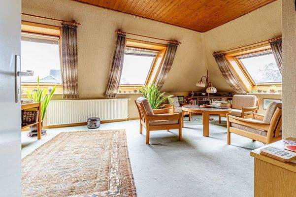 Wohnzimmer im Obergeschoss