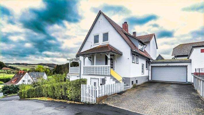 Ansicht von der Straße