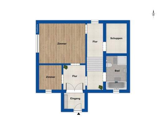 Grundriss Erdgeschoss