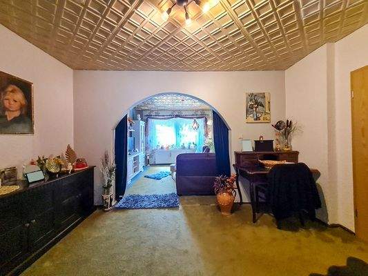 geteiltes Wohnzimmer