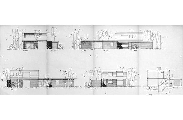 Aussenansicht Zeichnungen