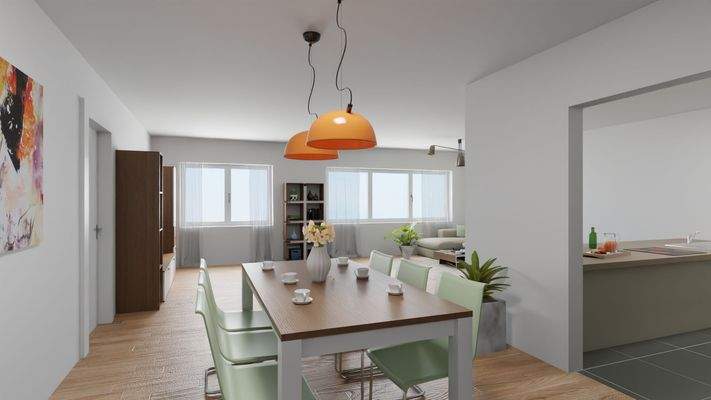 Essbereich-Visualisierung