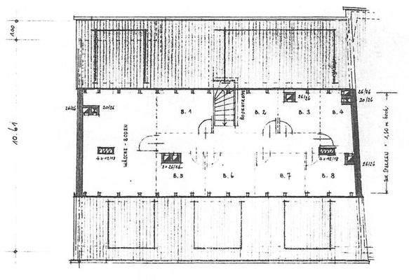 Grundriss Spitzboden