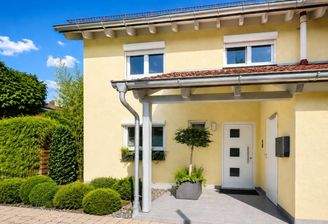 Eingangsbereich Haus