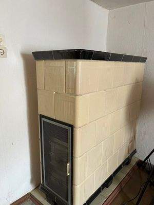 Ofen im Obergeschoss