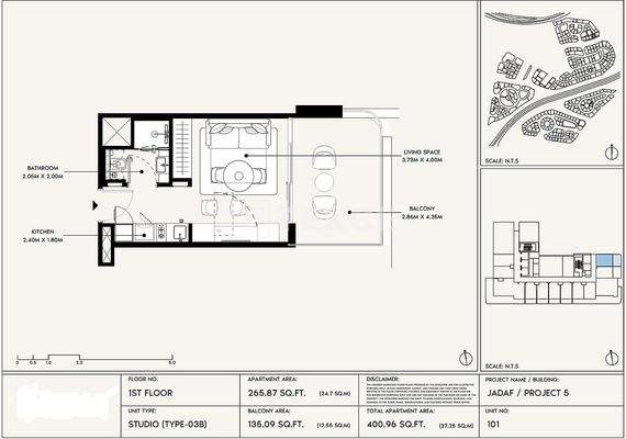 Modern Apartments with Premium Amenities in Al Jaddaf Dubai