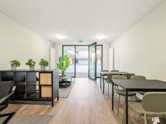 Ansicht II: Gemeinschaftsfläche: Lounge Area