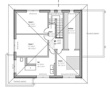 Grundriss Obergeschoss