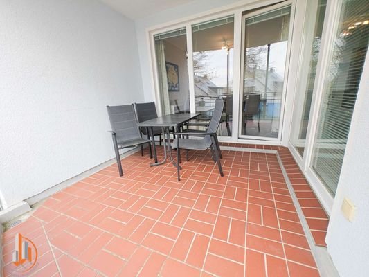 Balkon im unteren Bereich
