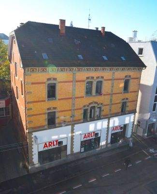 Hausansicht von oben