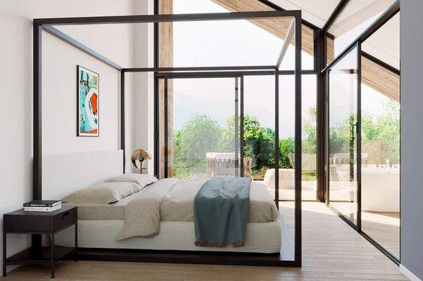 Das Master-Schlafzimmer - Visualisierung