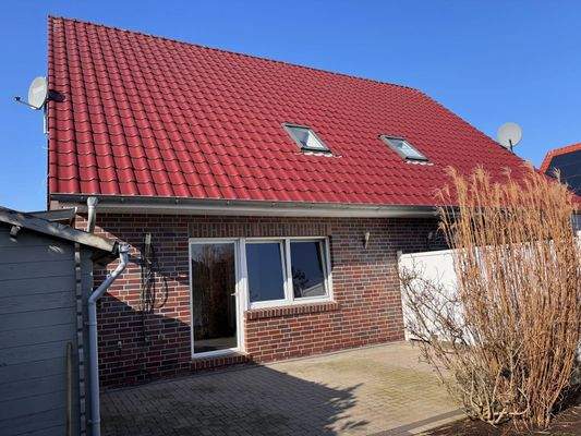 Blick auf die Terrasse