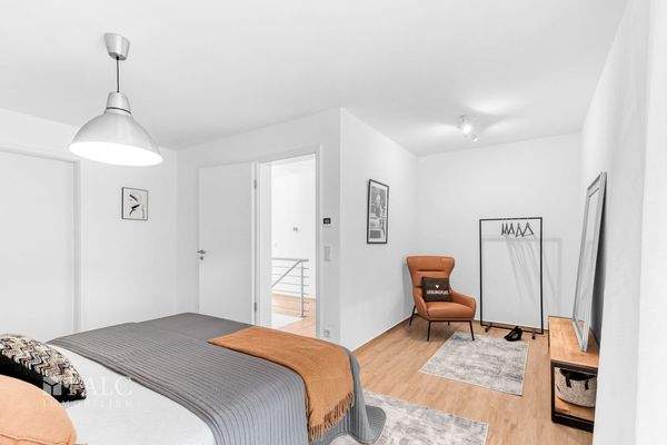 Schlafzimmer mit Bad en Suite