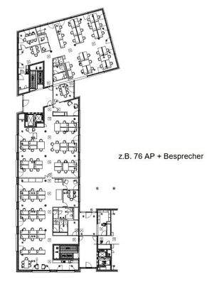 Grundriss Beispiel 76 AP