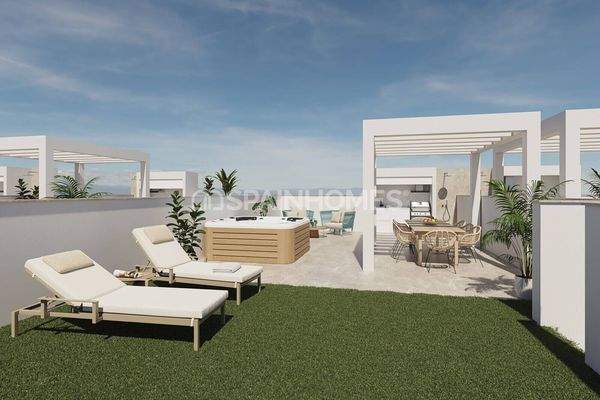 Spacious Flats with Private Gardens in Pilar de la Horadada