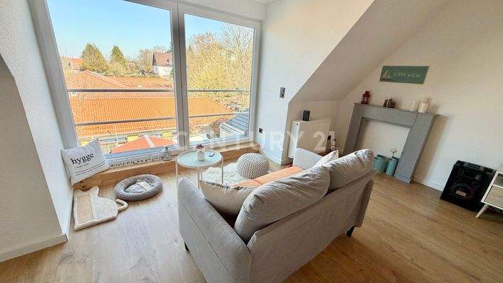 Ausblick vom Schlafzimmer