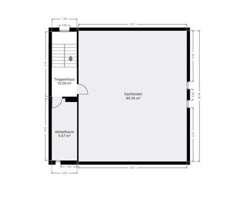 Grundriss Skizze 3.OG